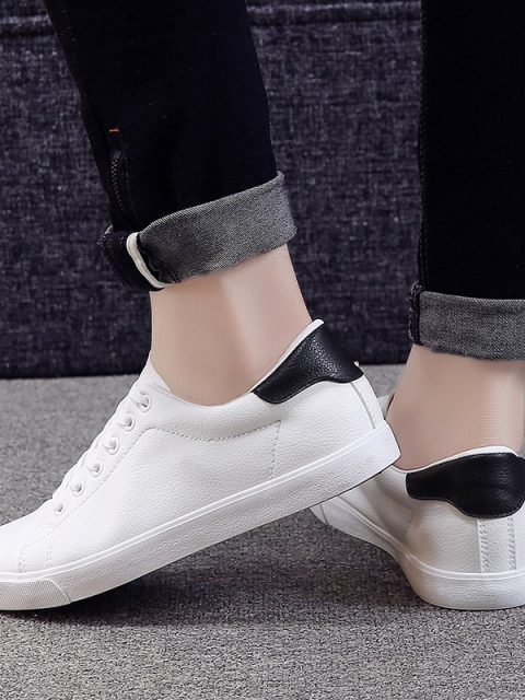 Spring Shoes Men Sneakers Casual Soft Leather Men Shoes Brand Fashion Male White Shoes KA1188 - Image 3