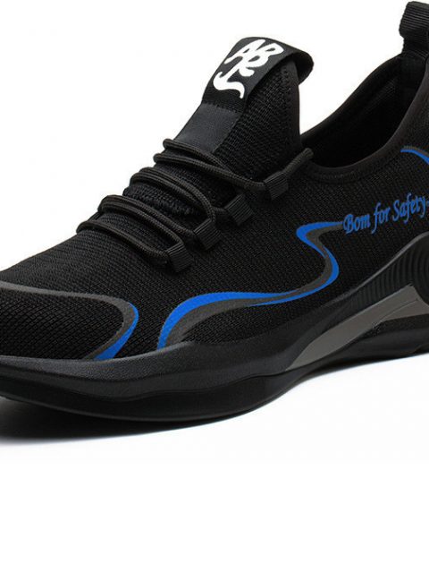 Men Work Safety Shoes Anti-Puncture Working Sneakers Male Indestructible Work Shoes Men Boots Lightweight Men Shoes Safety Boots - Image 6