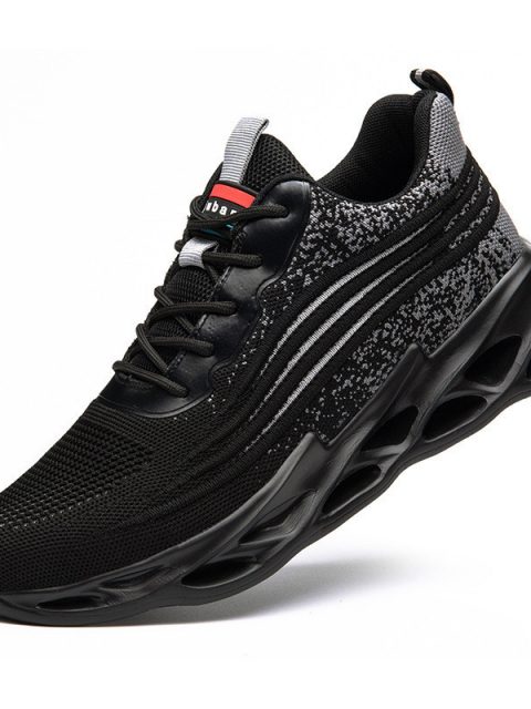 Men Work Safety Shoes Anti-Puncture Working Sneakers Male Indestructible Work Shoes Men Boots Lightweight Men Shoes Safety Boots - Image 5