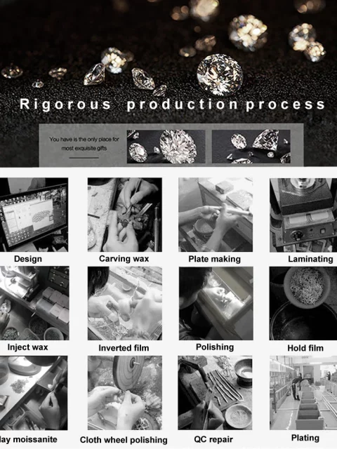 1-5CT Rose Gold Color Moissanite Necklace for Women D Color Sparkling Classic Lab Diamon Pendant Sterling Silver 925 100% - Image 20