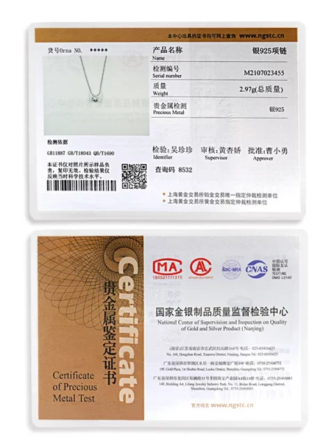 1-5CT Rose Gold Color Moissanite Necklace for Women D Color Sparkling Classic Lab Diamon Pendant Sterling Silver 925 100% - Image 11